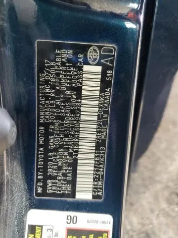 2017 TOYOTA COROLLA L  