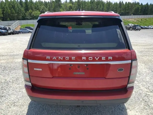 2017 LAND ROVER RANGE ROVER SUPERCHARGED  