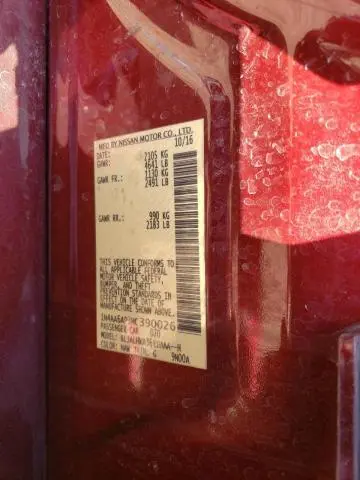 2017 NISSAN MAXIMA 3.5S  