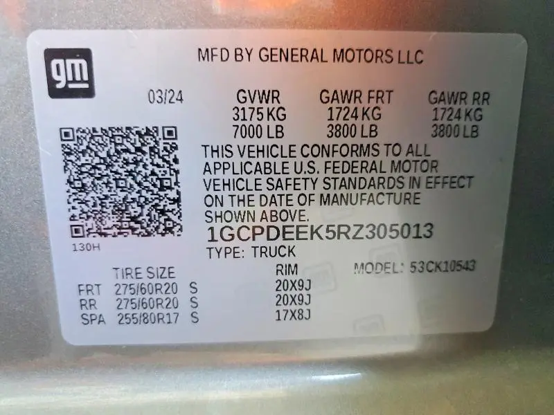 2024 CHEVROLET SILVERADO K1500 RST  
