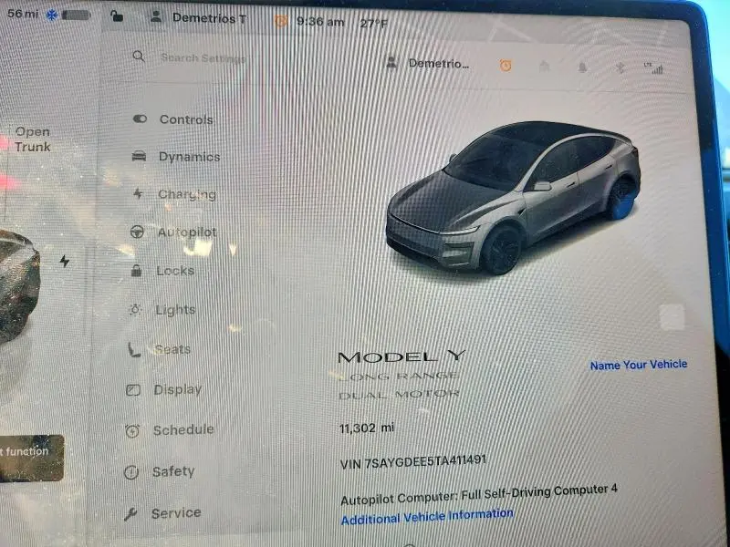 2026 TESLA MODEL Y   