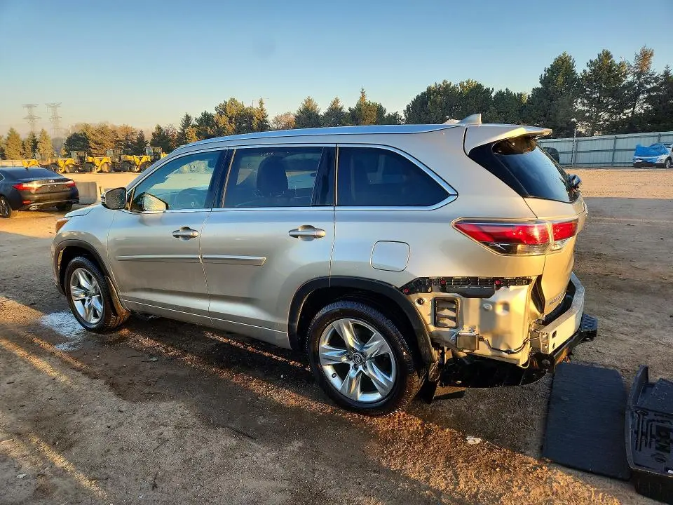 2016 TOYOTA HIGHLANDER LIMITED PLATINUM  