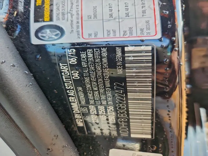 2016 MERCEDES-BENZ E 350 4MATIC  