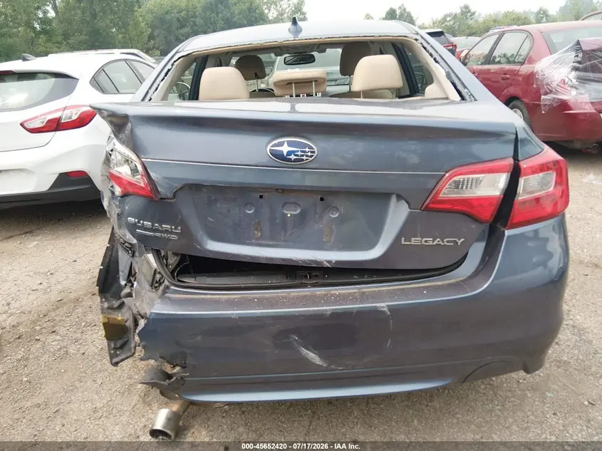 2016 SUBARU LEGACY 2.5I LIMITED