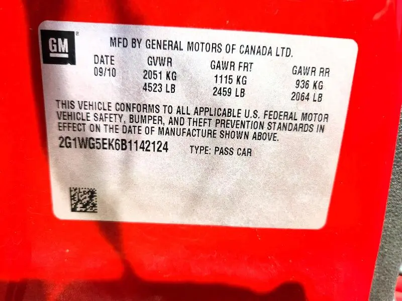 2011 CHEVROLET IMPALA LT  