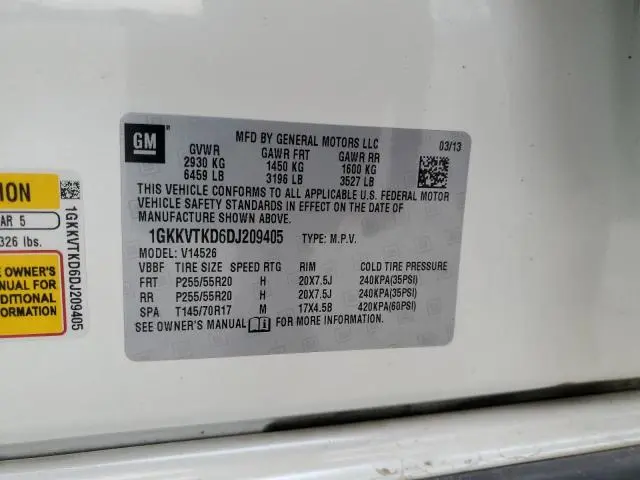 2013 GMC ACADIA DENALI  