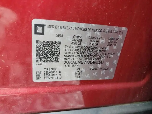 2018 GMC TERRAIN SLE  