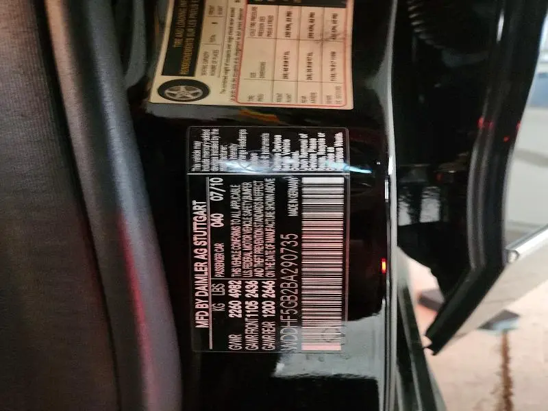 2011 MERCEDES-BENZ E 350  