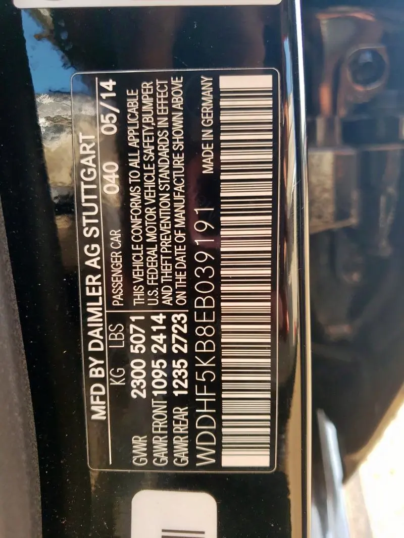 2014 MERCEDES-BENZ E 350  