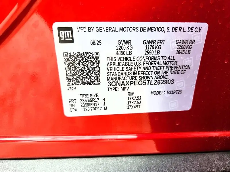 2026 CHEVROLET EQUINOX LT  
