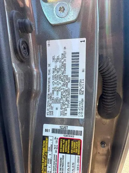 2012 TOYOTA TUNDRA DOUBLE CAB SR5  