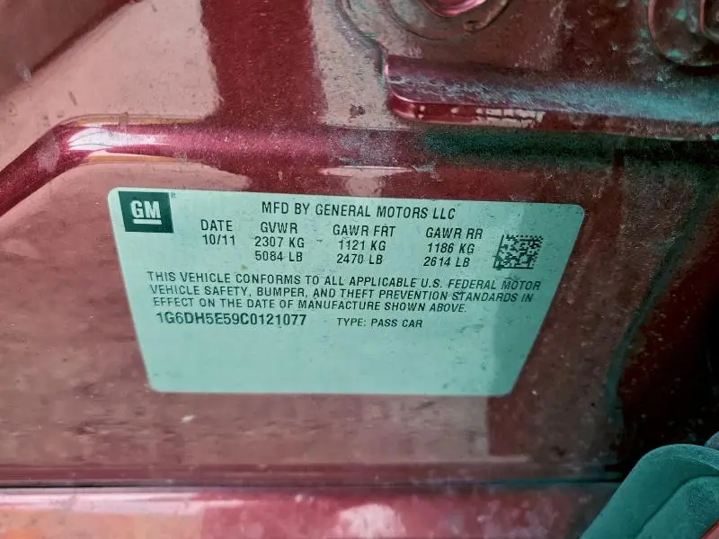 2012 CADILLAC CTS LUXURY COLLECTION  