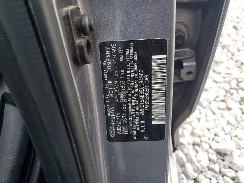 2014 HYUNDAI ACCENT GS  