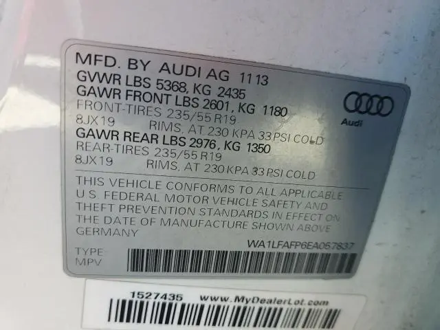 2014 AUDI Q5 PREMIUM PLUS