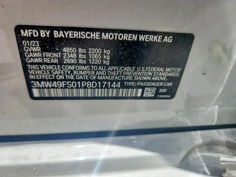 2023 BMW M340I   