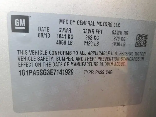 2014 CHEVROLET CRUZE LS  