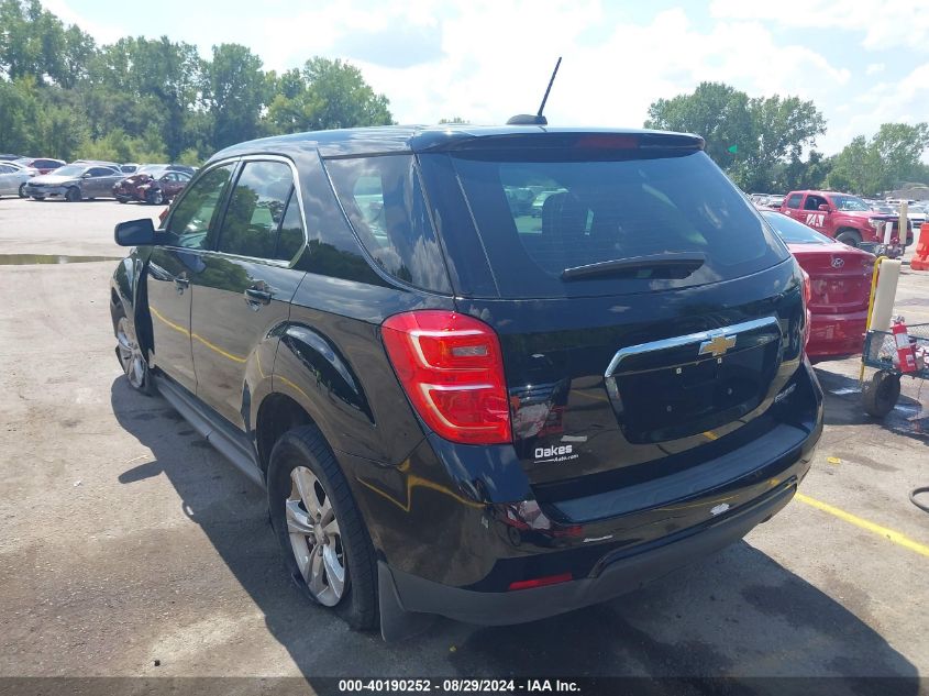 2016 CHEVROLET EQUINOX LS