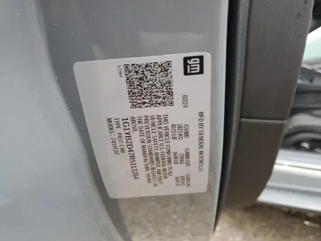 2024 CHEVROLET CORVETTE STINGRAY 2LT  