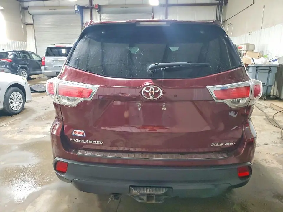 2014 TOYOTA HIGHLANDER XLE  