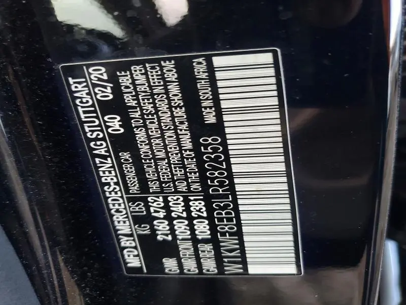 2020 MERCEDES-BENZ C 300 4MATIC  