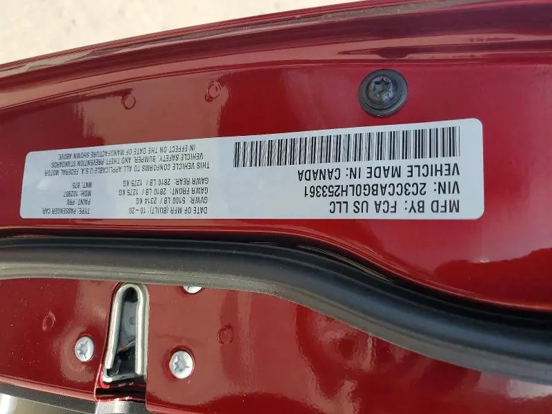 2020 CHRYSLER 300 S  