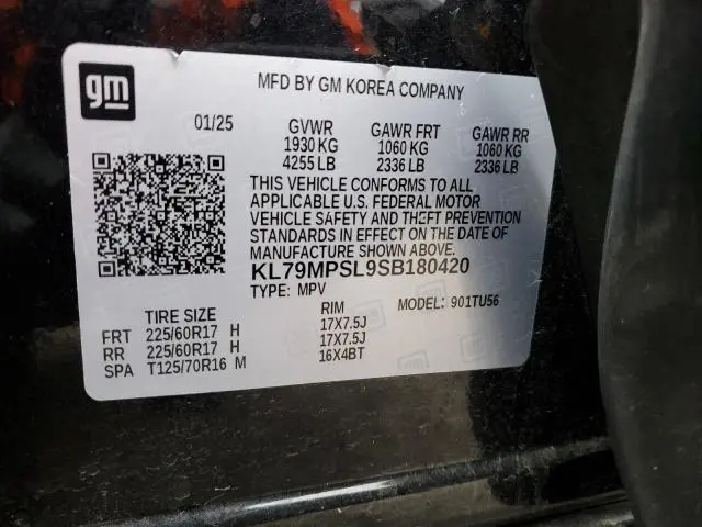 2025 CHEVROLET TRAILBLAZER LT  