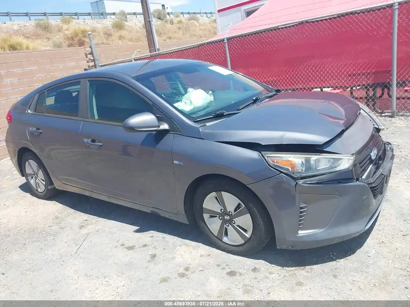 2018 HYUNDAI IONIQ HYBRID BLUE