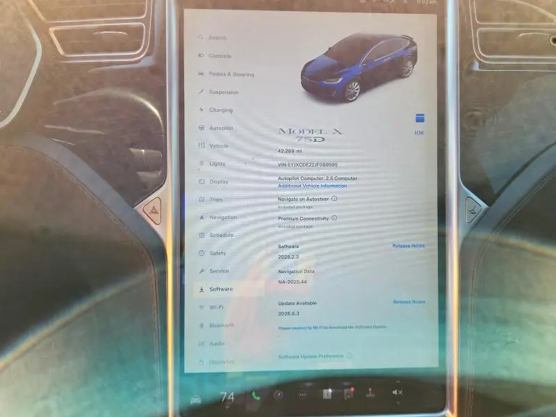 2018 TESLA MODEL X   