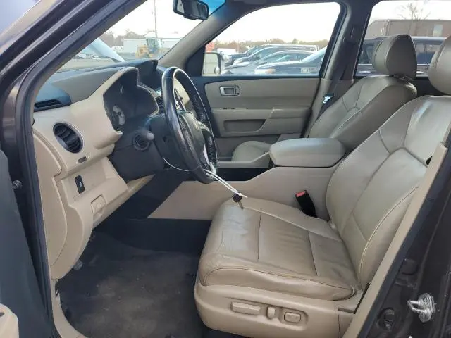 2012 HONDA PILOT EXL  
