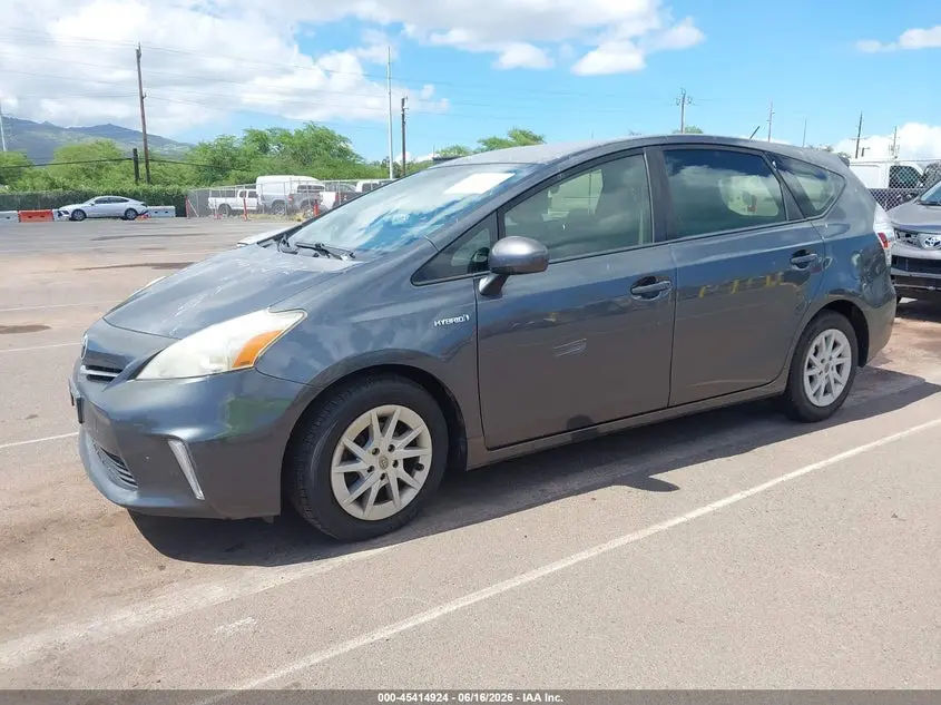 2013 TOYOTA PRIUS V FIVE/THREE/TWO
