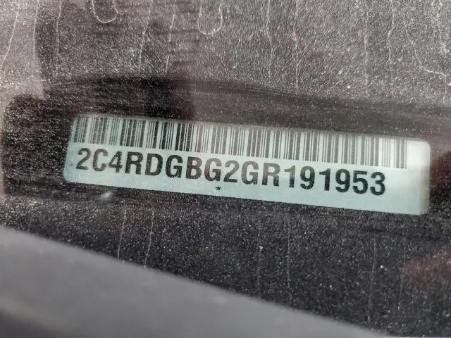 2016 DODGE GRAND CARAVAN SE  
