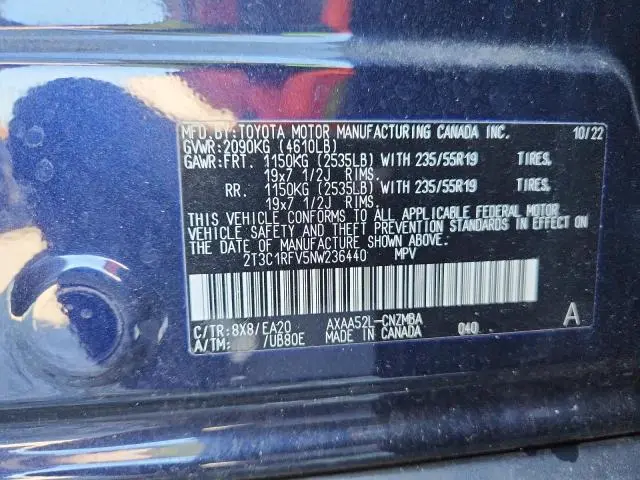 2022 TOYOTA RAV4 XLE PREMIUM  