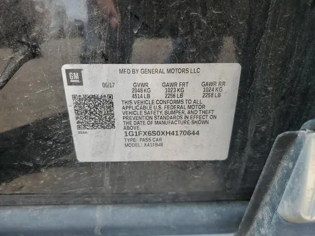 2017 CHEVROLET BOLT EV PREMIER  