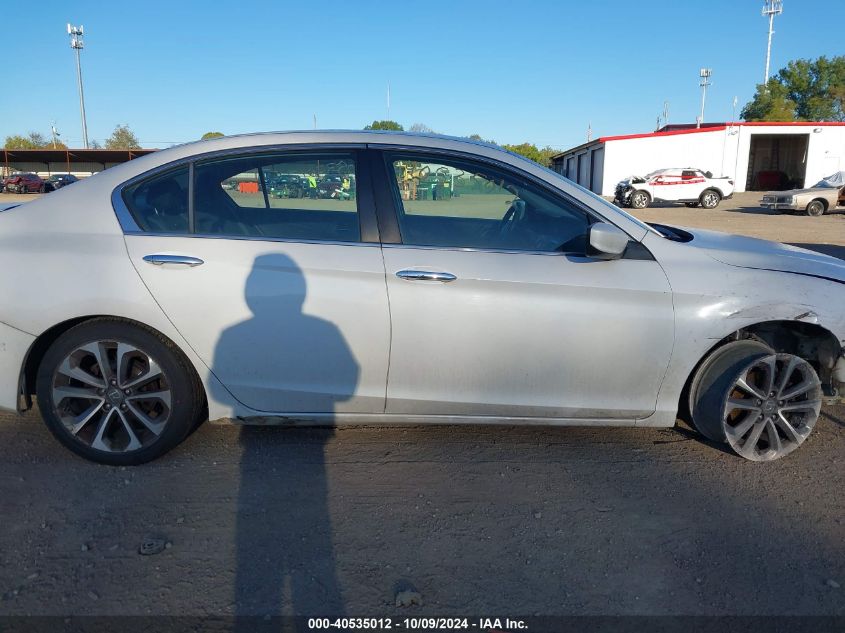 2015 HONDA ACCORD SPORT