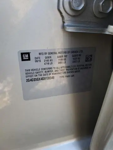 2016 BUICK REGAL PREMIUM  