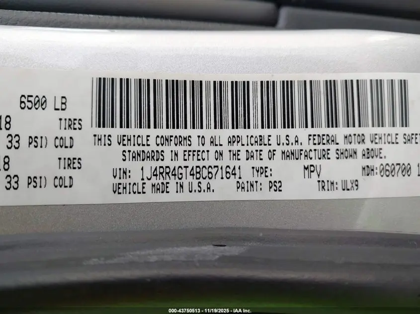 2011 JEEP GRAND CHEROKEE LAREDO