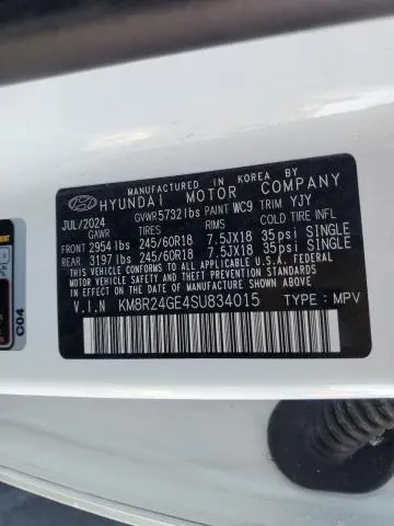 2025 HYUNDAI PALISADE SEL  