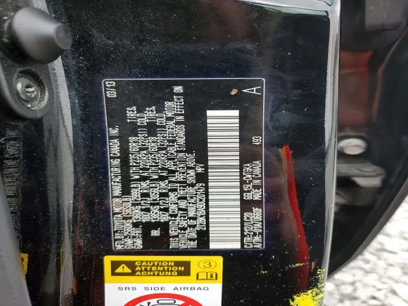 2013 LEXUS RX 350 BASE  