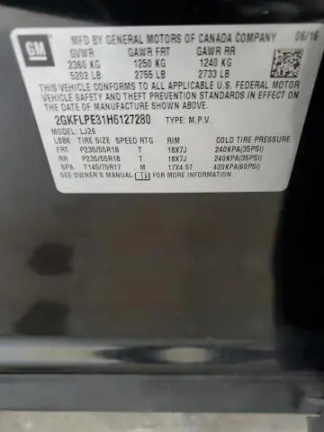 2017 GMC TERRAIN SLT  