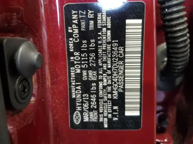 2013 HYUNDAI GENESIS 5.0L  