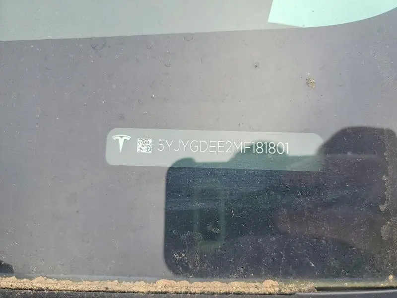 2021 TESLA MODEL Y   