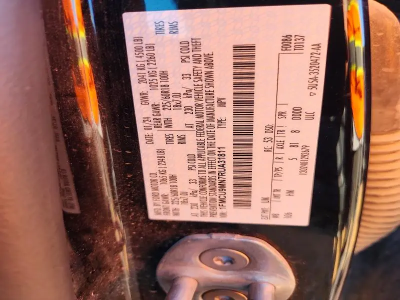 2024 FORD ESCAPE ST LINE  