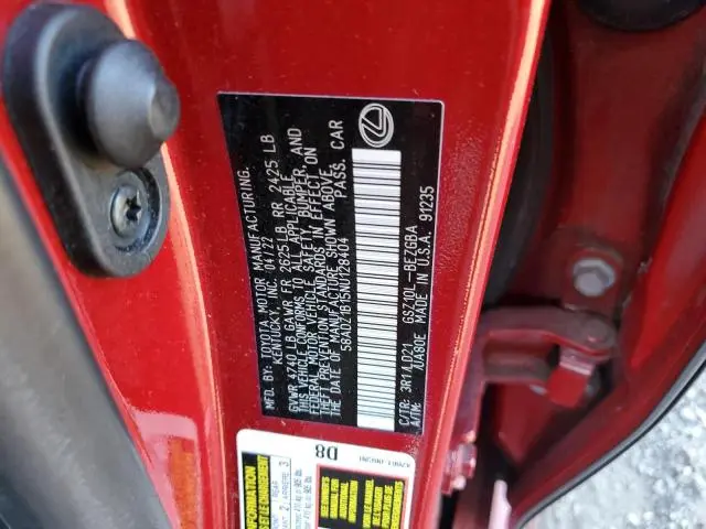 2022 LEXUS ES 350 BASE  