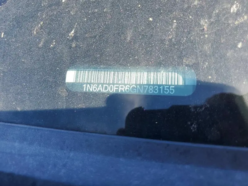 2016 NISSAN FRONTIER SV  