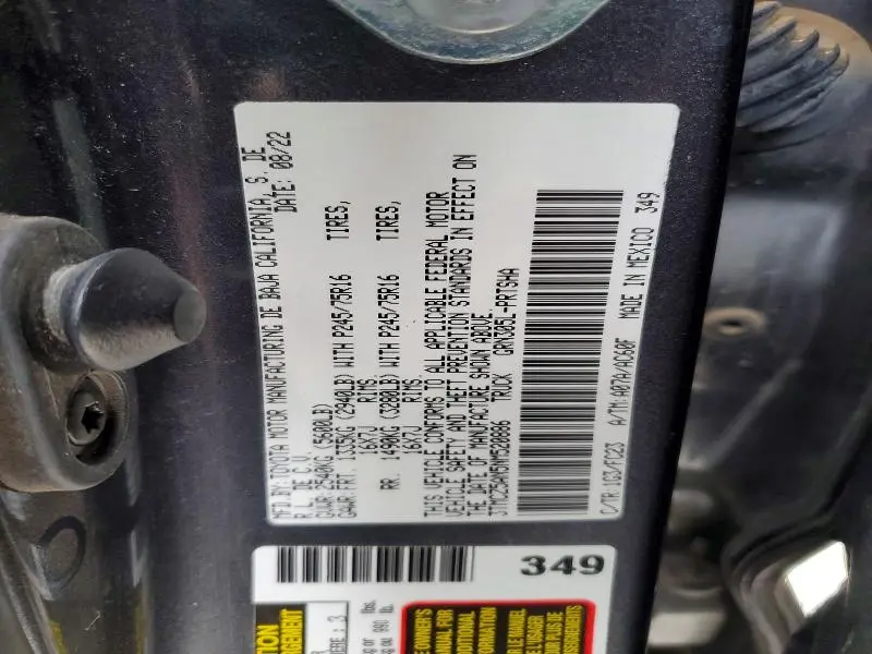 2022 TOYOTA TACOMA DOUBLE CAB  