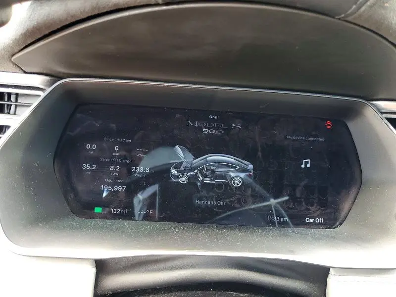 2016 TESLA MODEL S   