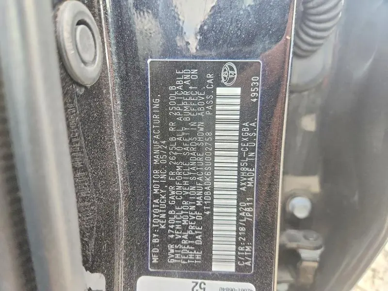 2025 TOYOTA CAMRY XLE  