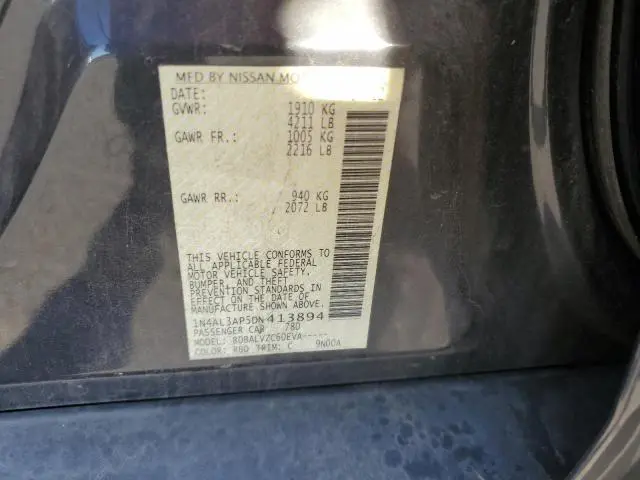 2013 NISSAN ALTIMA 2.5  