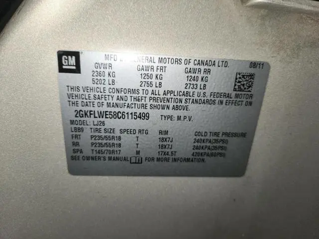 2012 GMC TERRAIN SLT  