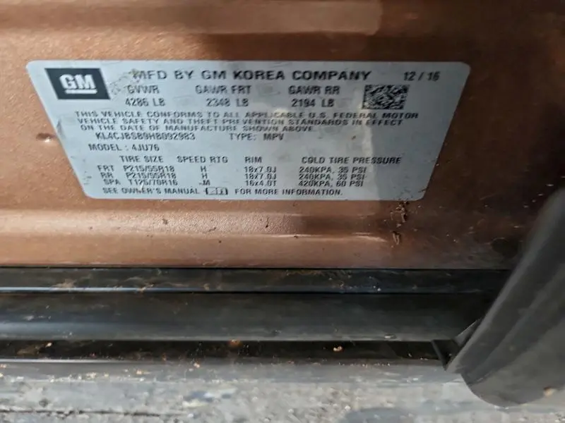 2017 BUICK ENCORE PREFERRED II  